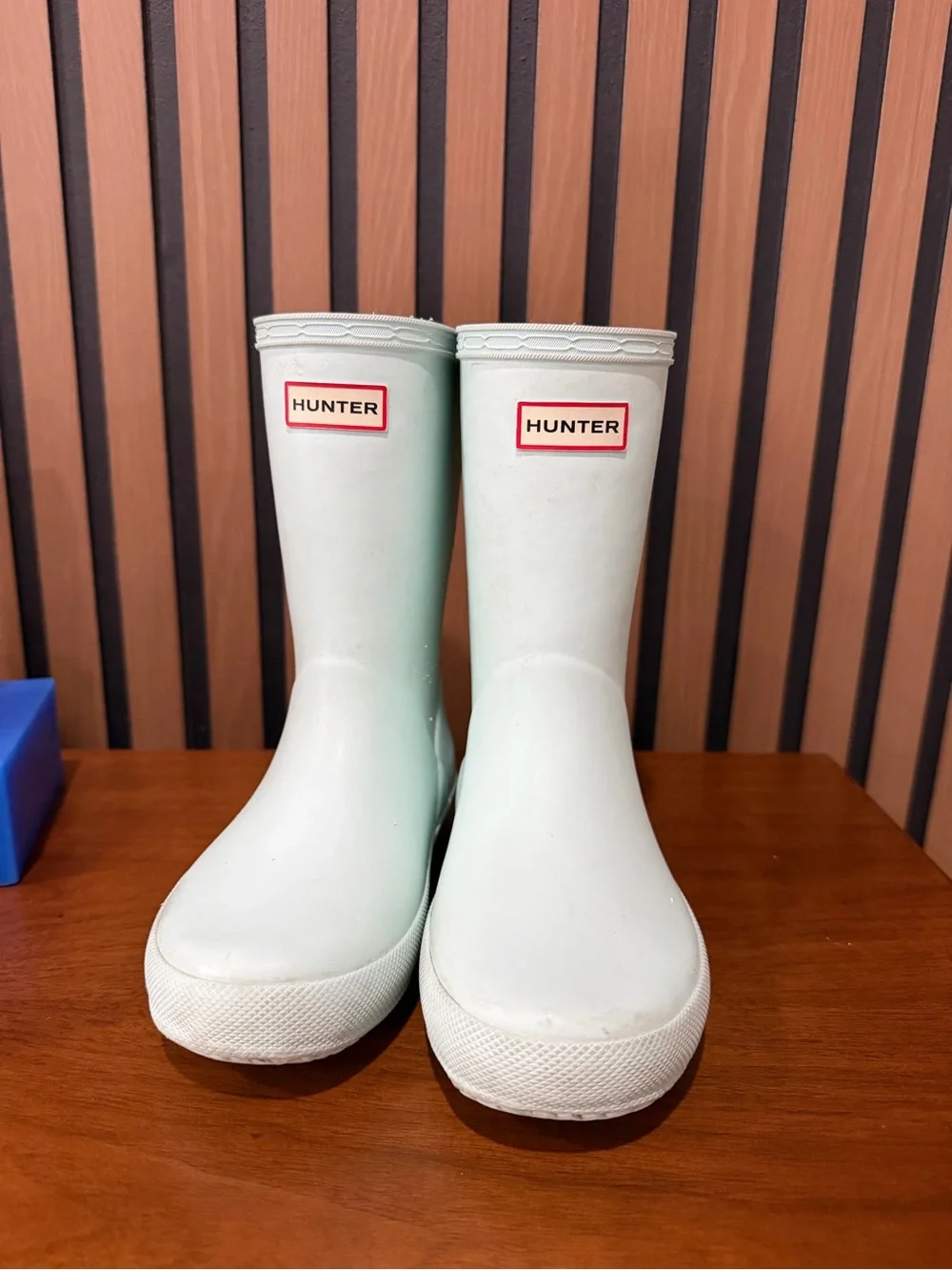 HUNTER - ice blue - Kids first classic rain boots